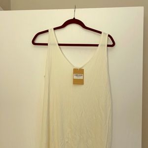 Brand new white Reformation mini dress w/tags!